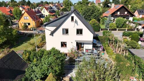Hausansicht Rückseite - 6 Zimmer Einfamilienhaus zum Kaufen in Radebeul / Wahnsdorf