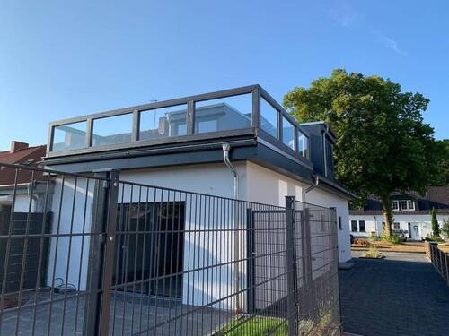 Blick auf die Dachterrasse - 