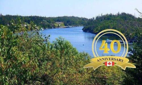 40 Jahre Kanada - Happy Anniversary - *** TOLLE AUSSICHT - Grundstück an idyllischer Meeresbucht - 1-A Preis ***
