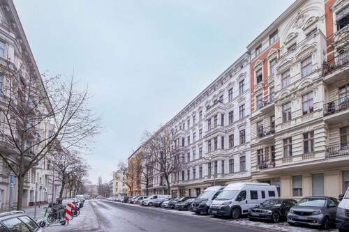 Blick in die Straße - 