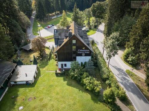 Rückansicht - Hotel, Pension, Gasthof in Grünhain-Beierfeld OT Waschleithe zum Kaufen