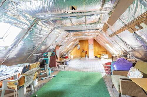 Haus 23 - Dachboden bereits gedämmt als Ausbaureserve - 