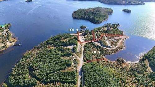 Lot 7 mit Nachbarlot Lot 9 und Insel - Grundstück in Liscomb zum Kaufen