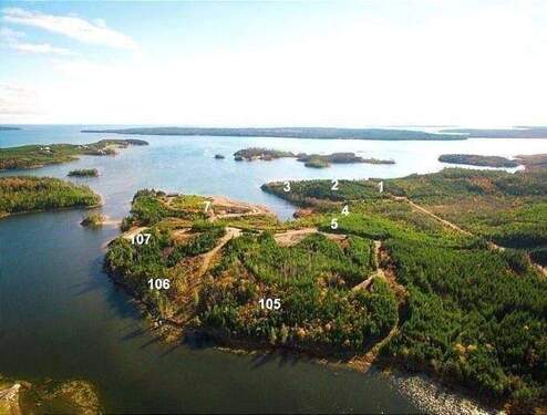 Luftaufnahme Parzellierung Blickrichtung Meer - 