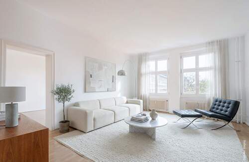Wohnzimmer - 2 Zimmer Etagenwohnung zum Kaufen in Berlin