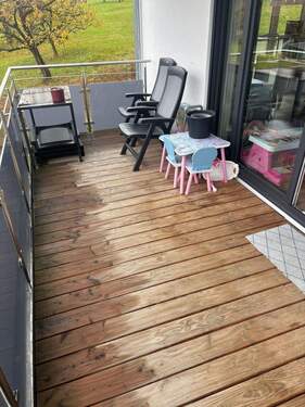 Balkon.jpg - 3 Zimmer Etagenwohnung in Mühlingen