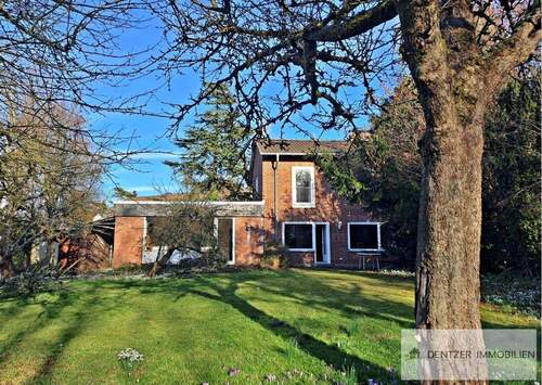 hintere Hausansicht, mit Garten - 6 Zimmer Einfamilienhaus zum Kaufen in Aachen