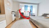 Wohnzimmer - 2 Zimmer Etagenwohnung in Offenbach am Main