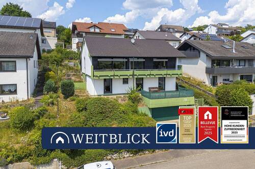 Titelbild - WEITBLICK: Einfamilienhaus mit Aussicht!