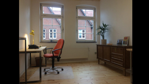 Offener Arbeitsplatz 1 - Wunderschöne Arbeitsplätze in frisch saniertem Altbau in Hitzacker - All-in-Miete