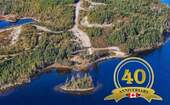 40 Jahre Kanada - Happy Anniversary - ***** TRAUMHAFT - GRUNDSTÜCK am Wasser mit INSEL *****