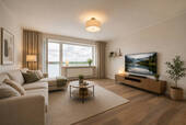 Wohnzimmer Musterwohnung gestaged - 2 Zimmer Etagenwohnung in Elmshorn