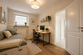 Büro - Gast - Kind Musterwohnung gestaged - 