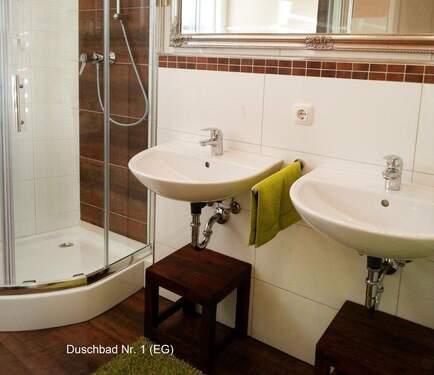 Duschbad im Erdgeschoss - 