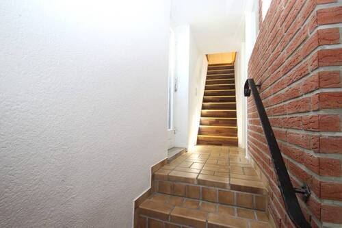 Der Zugang zur Wohnetage - 
