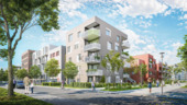Visualisierung - 4-Zimmer-Neubauwohnung - 609.000,00 EUR Kaufpreis, ca.  90,80 m² Wohnfläche