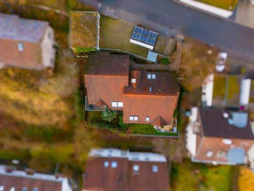 Drohnenansicht - 2 Zimmer Terrassenwohnung in Stuttgart