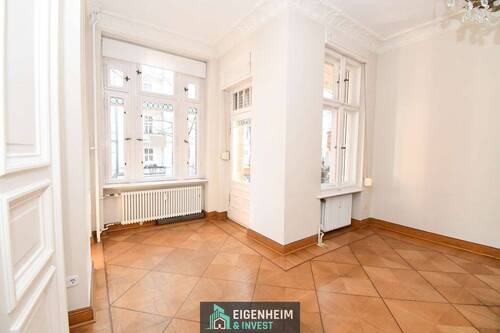 Wohnzimmer - Etagenwohnung mit 95,00 m&sup2; in Berlin zum Kaufen