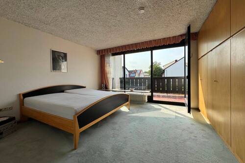 Blick in das Schlafzimmer - 
