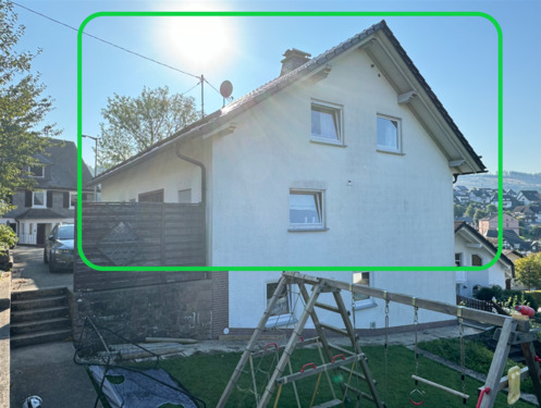 Garten-Ansicht - Mehrfamilienhaus, Wohnhaus mit 200,00 m&sup2; in Kirchhundem zum Kaufen