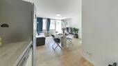 Blick aus der Küche - 2 Zimmer Etagenwohnung in Münster
