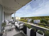 Balkon - Etagenwohnung mit 60,00 m&sup2; in Kaiserslautern zur Miete