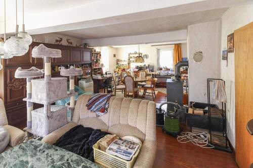 Wohnzimmer EG - 7 Zimmer Einfamilienhaus in Feldatal