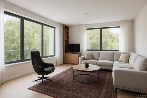 Wohnen EG_Visualisierung - Einfamilienhaus mit 106,20 m&sup2; in Obertshausen / Hausen zum Kaufen