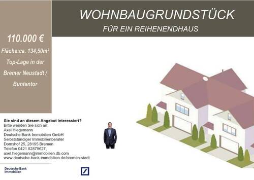 . - Baulücke in der Bremer Neustadt, Ihr Projekt in Bestlage!