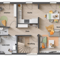 Das Einfamilienhaus mit dem schönen Satteldach in Erfurt-Windischholzhausen - Freundlich und gemütlich