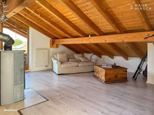 Wohnbereich - Etagenwohnung mit 49,00 m&sup2; in Grassau zum Kaufen