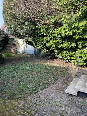 Garten - Doppelhaushälfte mit 138,00 m&sup2; in Römerberg zum Kaufen