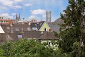Ausblick Kölner Skyline - Etagenwohnung mit 102,00 m&sup2; in Köln zum Kaufen