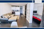 Titelbild - Komfortabel & barrierefrei: 1,5 Zimmer-Wohnung mit Balkon und Dachterrasse-Pool