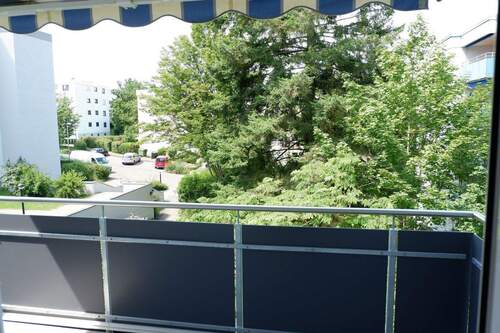 Balkon - 3 Zimmer Etagenwohnung in Marbach