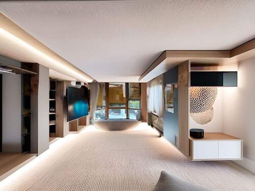 Esszimmer mit Erker unverbindliche Illustration - 8 Zimmer Einfamilienhaus zum Kaufen in Herrenberg