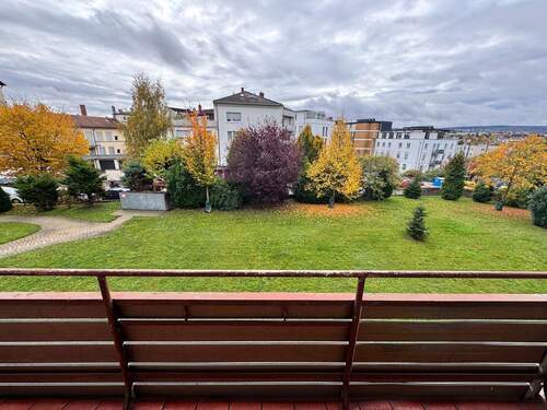 Blick vom Balkon - 