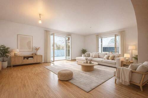 So könnte Ihr Wohnbereich aussehen - 3 Zimmer Terrassenwohnung zum Kaufen in Bad Vilbel