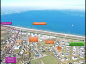 Ostsee und Strand - Ferien- & Zweitwohnsitz in Strandnähe: Möbliert mit Terrasse & Kamin - nur 200 m zum Meer