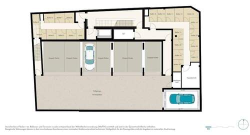 Keller, Tiefgarage - 