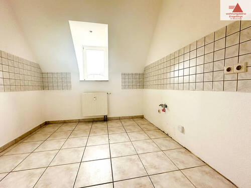 Küche - 3 Zimmer Etagenwohnung in Borstendorf