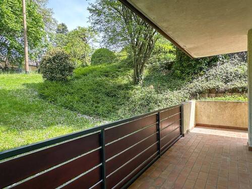 Balkon mit Gartenblick - 