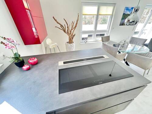 Siemens StudioLine Induktionskochfeld mit integriertem Dunstabzug - Etagenwohnung mit 110,80 m&sup2; in Zinnowitz zum Kaufen