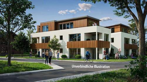 Unverbindliche Illustration Ansicht - 3 Zimmer Etagenwohnung zum Kaufen in Hildrizhausen