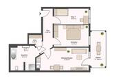 Grundriss WE 6 - 