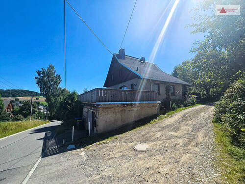 Straßenansicht - 5 Zimmer Einfamilienhaus in Grünhain-Beierfeld OT Waschleithe