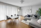 Wohnzimmer - 2 Zimmer Etagenwohnung zum Kaufen in Rödermark