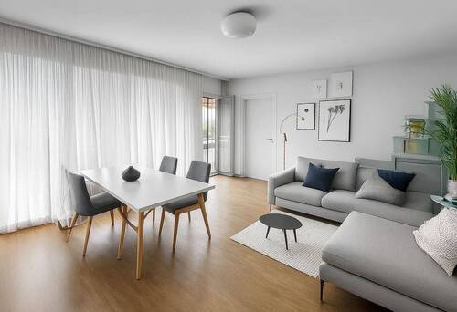 Wohnzimmer - 2 Zimmer Etagenwohnung zum Kaufen in Rödermark