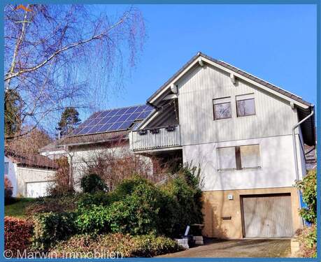 Front - ETW im Erdgeschoss mit Keller und Garage