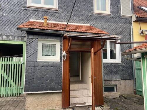 Eingang Rückseite Haus - 